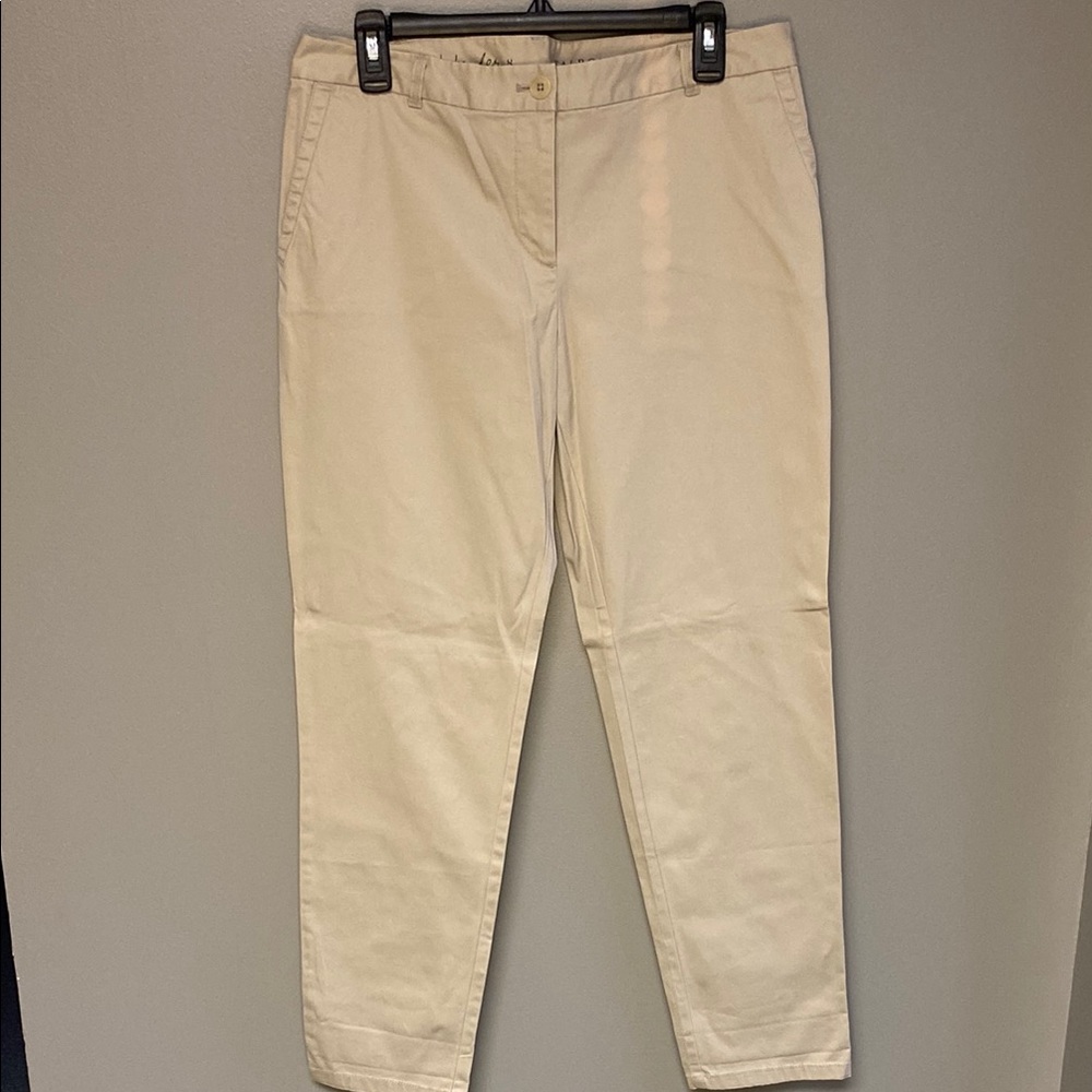 Talbots "The Weekender" Tan Trousers – Size 8 – NWT
